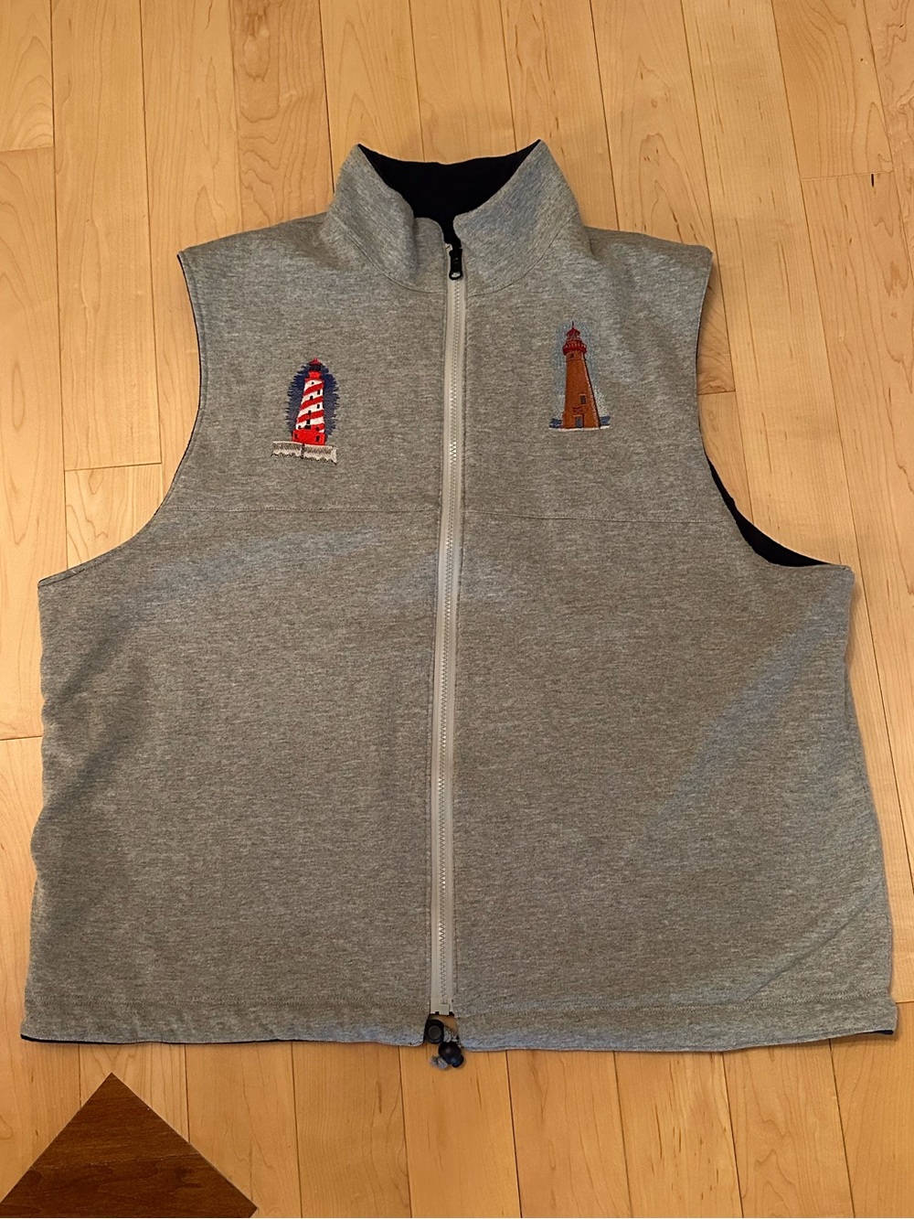 Vintage Reversible Embroidered Vest